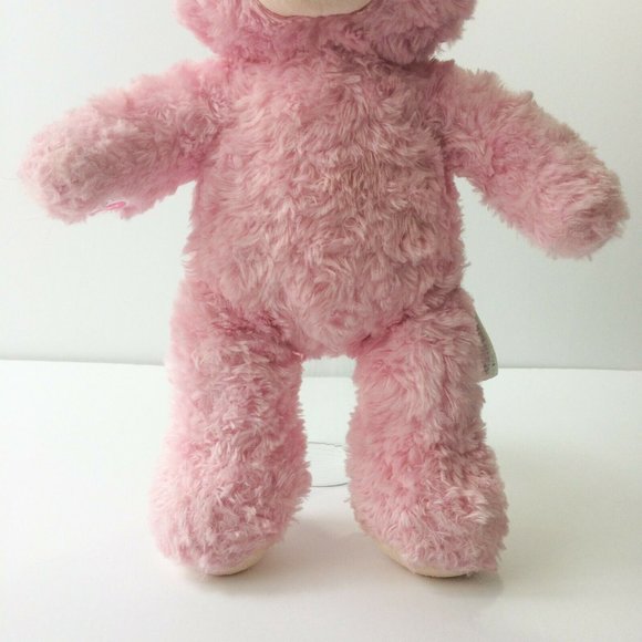 Build A Bear Cuddle Plush Teddy Bear Light Pink Swirl Fur Stuffed Animal Toy 16" - Picture 3 of 12